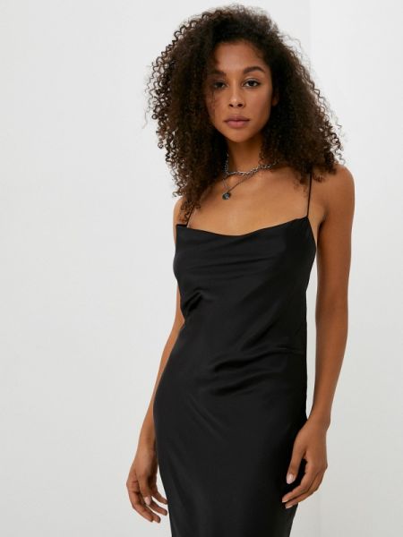 Платье в бельевом стиле Eniland черное