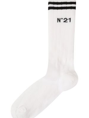 Хлопковые носки N21 белые