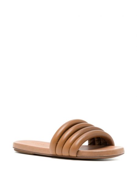 Kožené sandály Marsèll hnědé