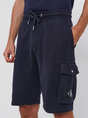 Farmer rövidnadrág Calvin Klein Jeans - sötétkék