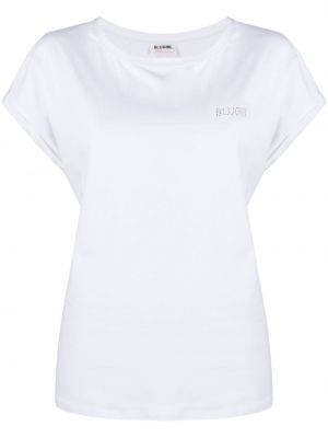 T-shirt con stampa Blugirl bianco