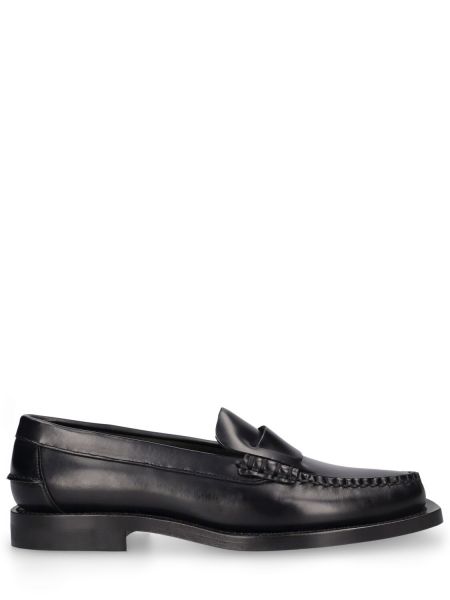 Skinn loafers Hereu svart