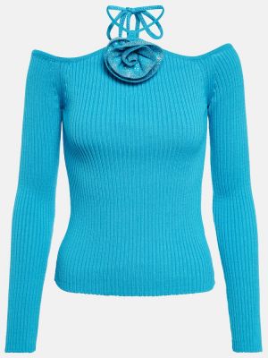 Sweter Giuseppe Di Morabito niebieski