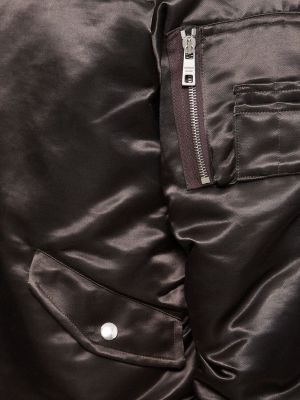 Bavlněná bomber bunda z nylonu Giorgio Brato béžová
