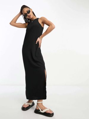 Длинное платье Vero Moda черное