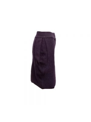 Falda de lana Alaïa Pre-owned violeta