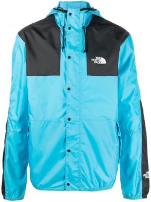 Hette lang jakke The North Face blå