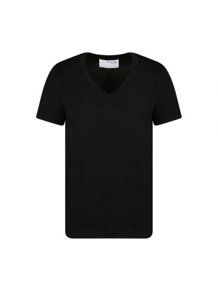 Koszulka Selected Femme czarna