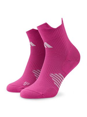 Ψηλές κάλτσες Adidas ροζ