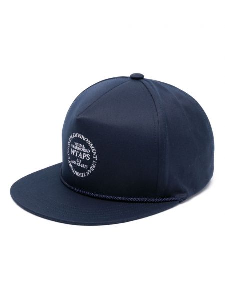 Cap mit stickerei Wtaps blau