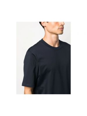 Camiseta de algodón de tela jersey Studio Nicholson azul