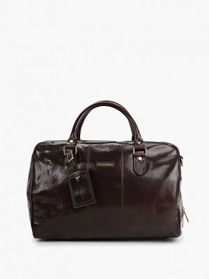 Кожаная дорожная сумка Tuscany Leather коричневая