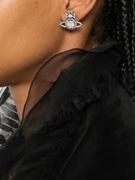 Ohrring mit kristallen Vivienne Westwood