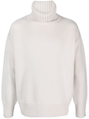 Oversized kašmírový svetr Extreme Cashmere bílý