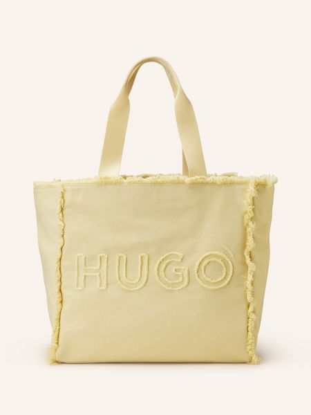 Shopper kabelka Hugo žlutá