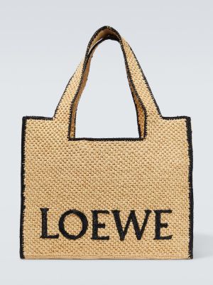 Geantă shopper Loewe bej