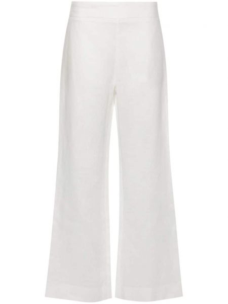 Pantaloni di lino Ermanno Scervino bianco