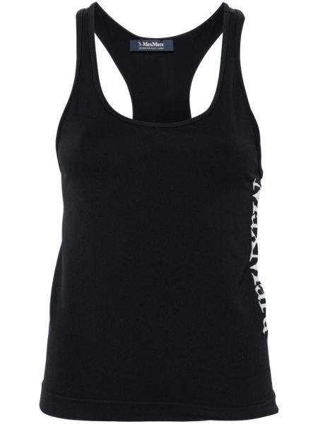 Tanktop i jacquard stof 's Max Mara sort