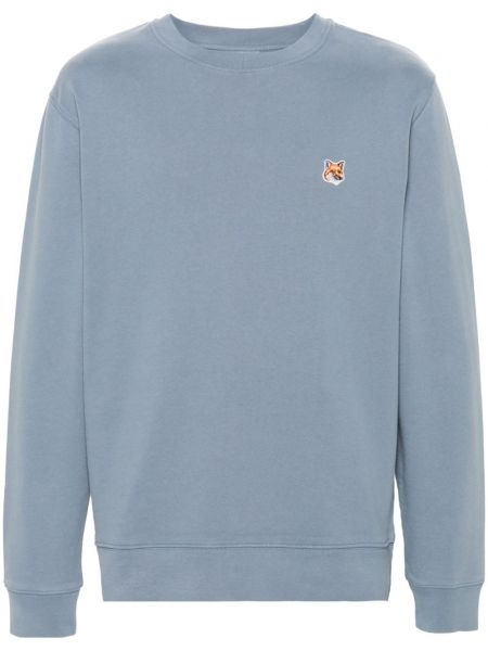 Sweatshirt Maison Kitsuné blå