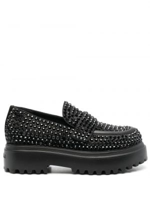 Pantofi loafer Le Silla negru