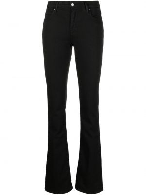 Slim fit skinny džíny s nízkým pasem Haikure černé
