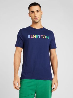 Πουκάμισο United Colors Of Benetton μπλε