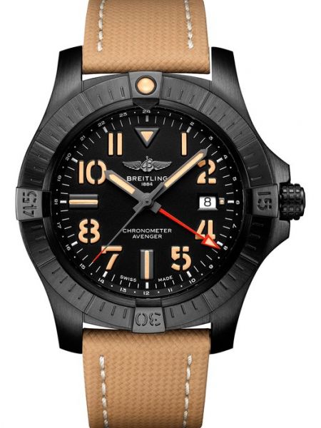 Часы Avenger Automatic GMT Blackbird Breitling
