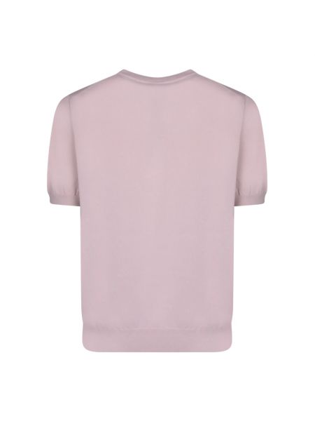 Camiseta de algodón Canali rosa