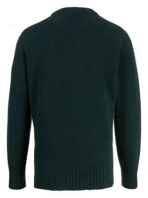 Sweter wełniany z kaszmiru Altea zielony