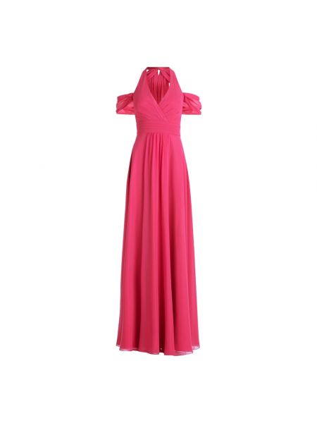 Abendkleid mit v-ausschnitt Vera Mont pink