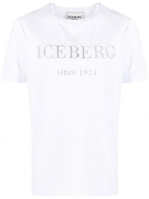 Βαμβακερή μπλούζα με κέντημα Iceberg