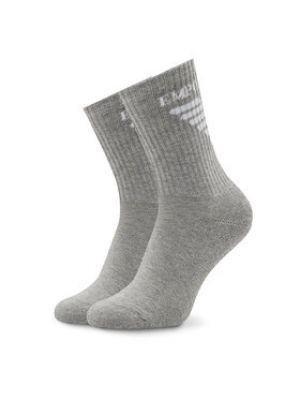Ponožky Emporio Armani šedé