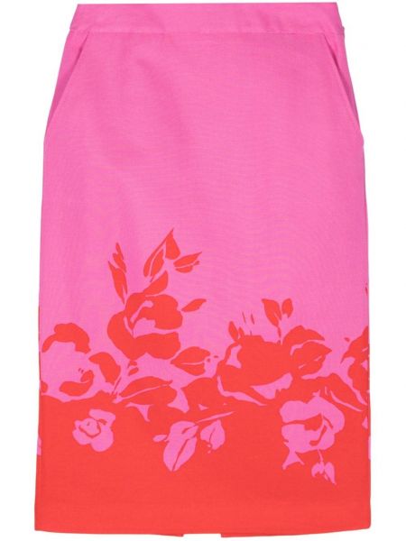 Midi suknja s cvjetnim printom s printom Essentiel Antwerp