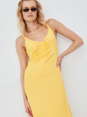 Сукня міді Vero Moda жовта