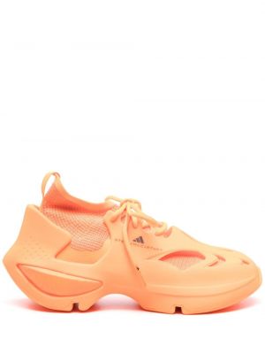 Sneakersy chunky Adidas By Stella Mccartney pomarańczowe