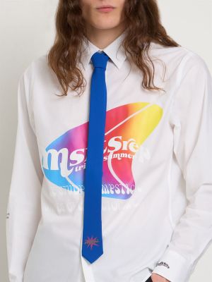 Krawat z nadrukiem Msftsrep