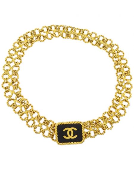 Ζώνη Chanel Pre-owned χρυσό