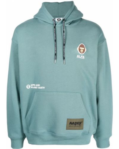 Hoodie Aape By *a Bathing Ape® blå