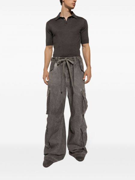 Spodnie cargo relaxed fit Dolce And Gabbana