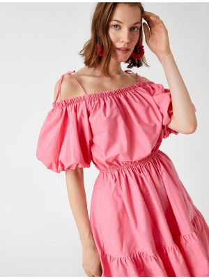 Φόρεμα Koton ροζ