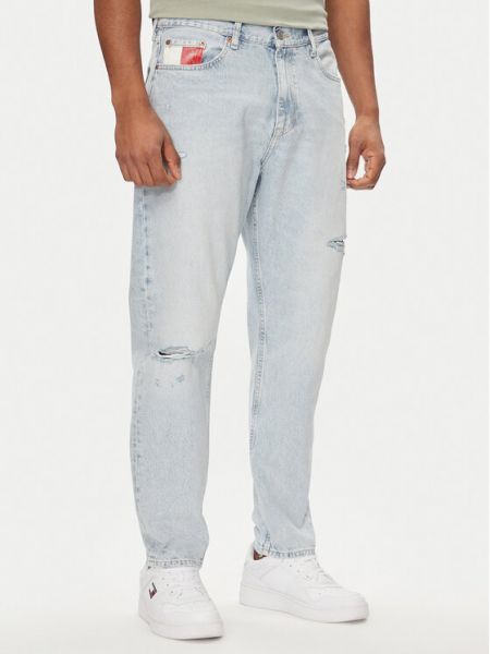 Priliehavé džínsy Tommy Jeans modrá