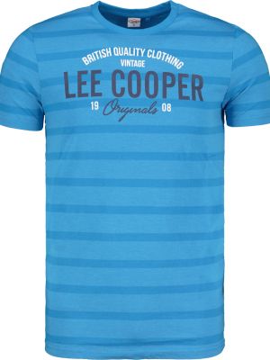 Csíkos póló Lee Cooper világoskék