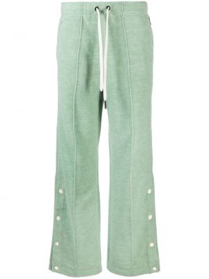 Teplákové nohavice Moncler zelená