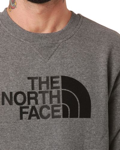 Меланжов суитчър The North Face сиво