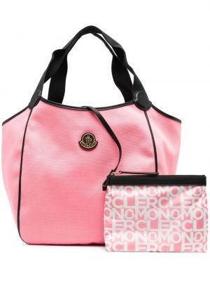 Шопинг чанта Moncler розово