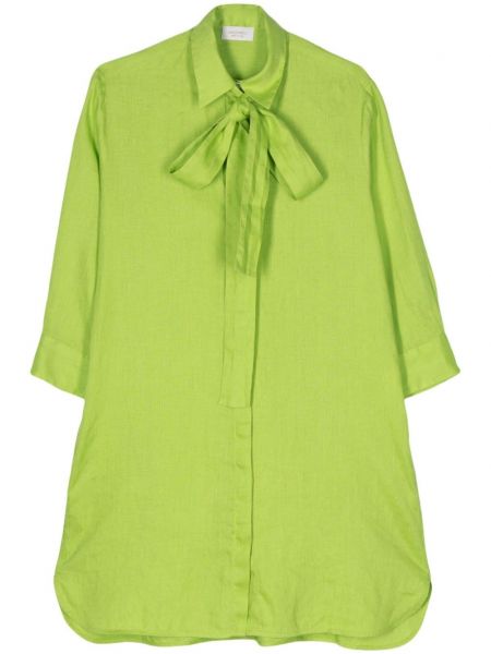 Βαμβακερό πουκάμισο Mazzarelli πράσινο