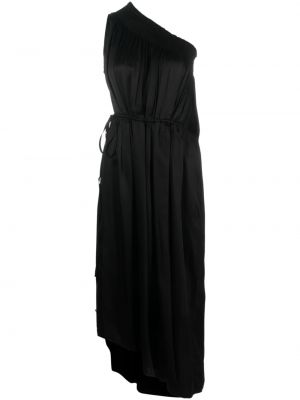 Viskózové šaty bez rukávů Nº21 - černá