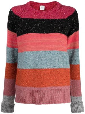 Вълнен пуловер Paul Smith розово