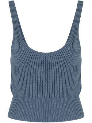 Tank top Alexander Wang blå