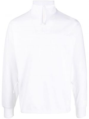 Bluza rozpinana z dżerseju C.p. Company biała